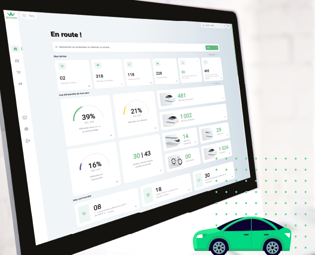 logiciel gestion de flotte Winflotte page accueil